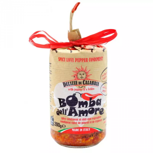 Delizie di Calabria Bomba d'Amore 280g (bomba-d-amore-salsa-piccante-a-base-di-peperoncino-e-ortaggi-280-gr.png)